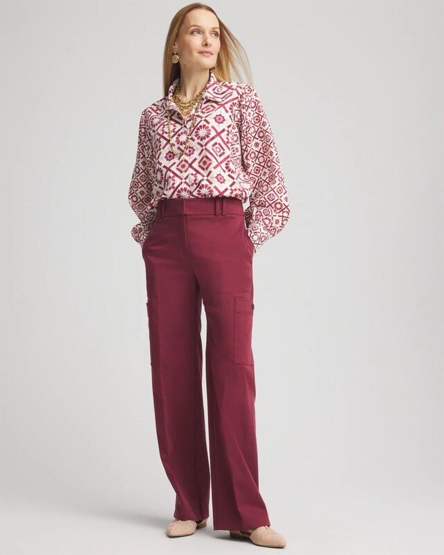 Sateen Cargo Pants - image 2